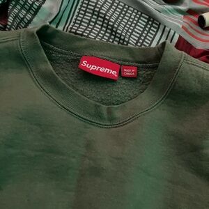 Supreme Olive Green Crewneck
